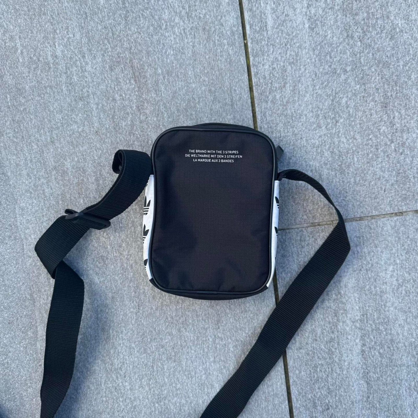 Adidas Originals Trefoil Shoulder / Crossbody Bag – Black & White