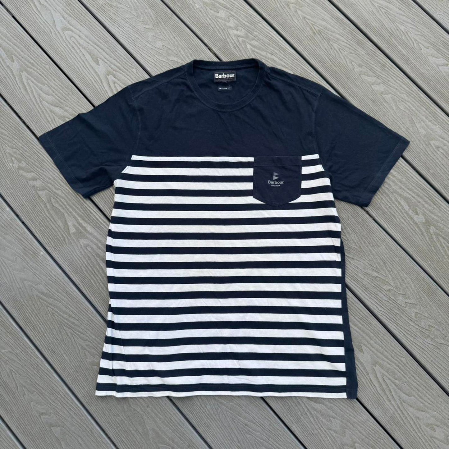 Barbour Mariner Stripe Tee (XL)