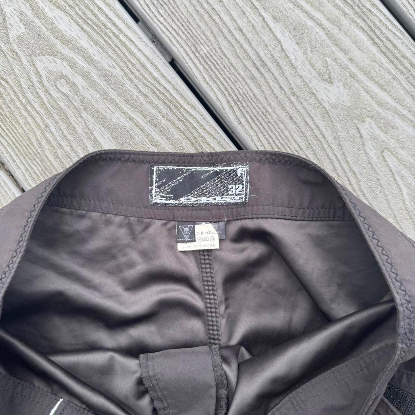 Oakley Technical Board Shorts – Brown/Blue Graphic – W32