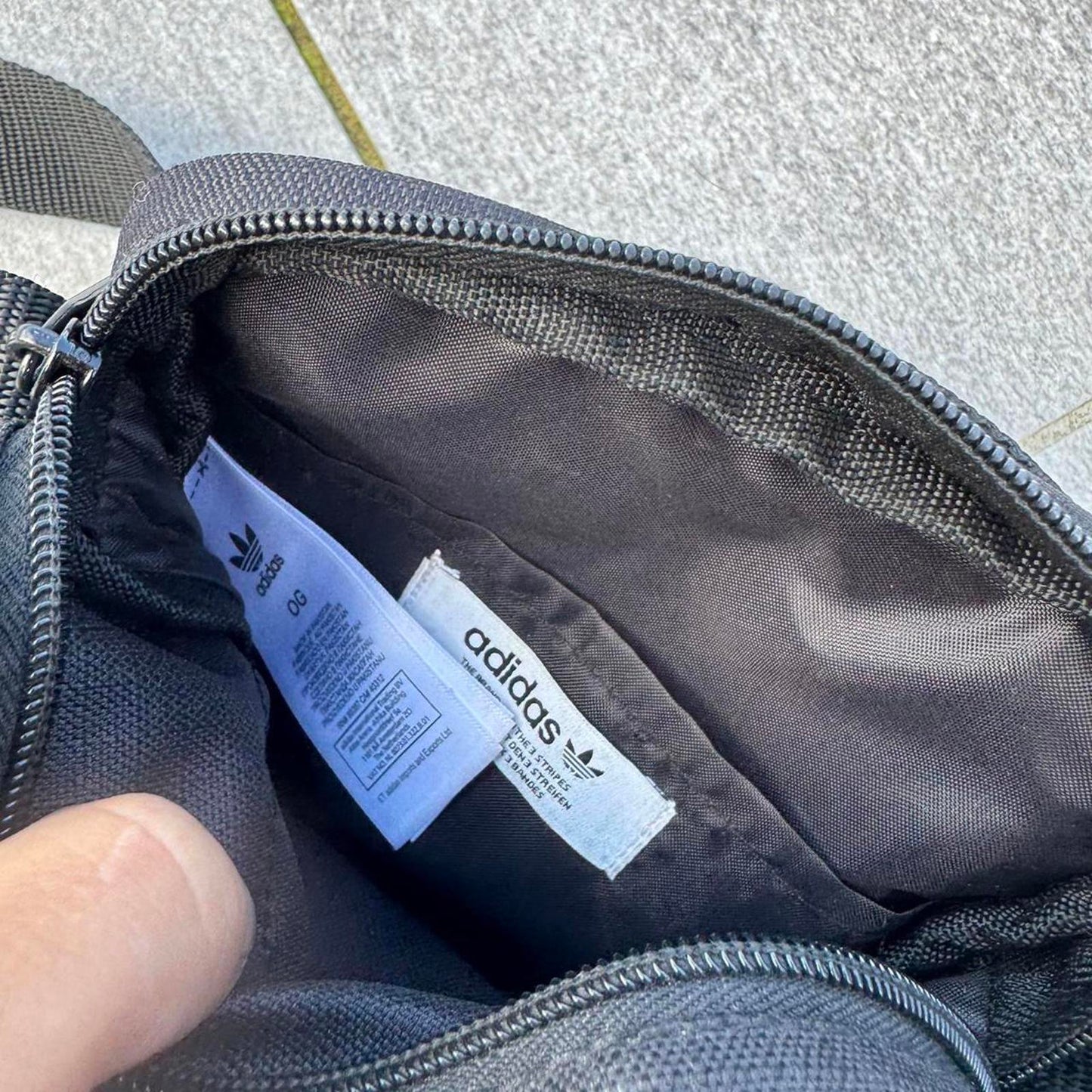 Adidas Originals Trefoil Shoulder / Crossbody Bag – Black & White
