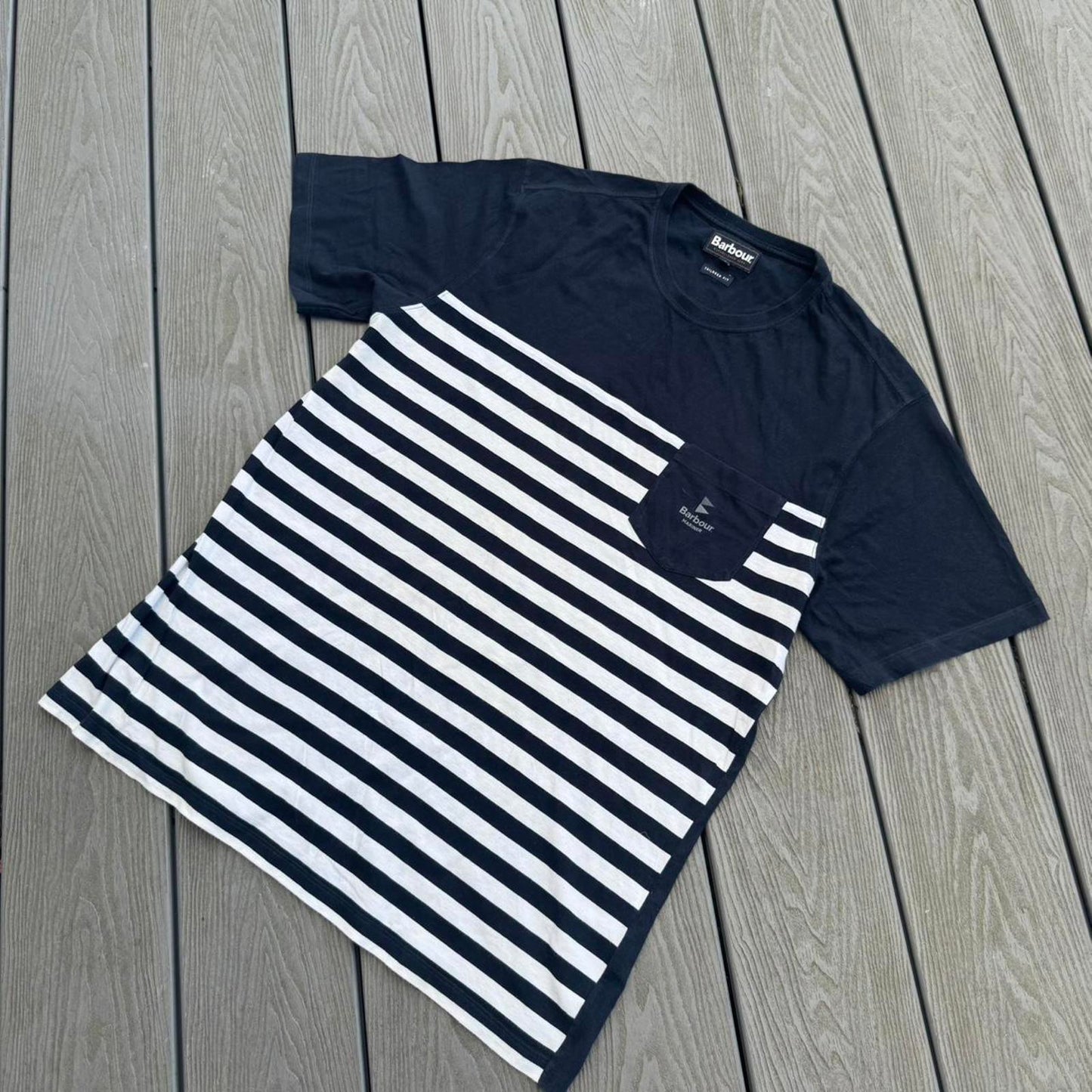 Barbour Mariner Stripe Tee (XL)