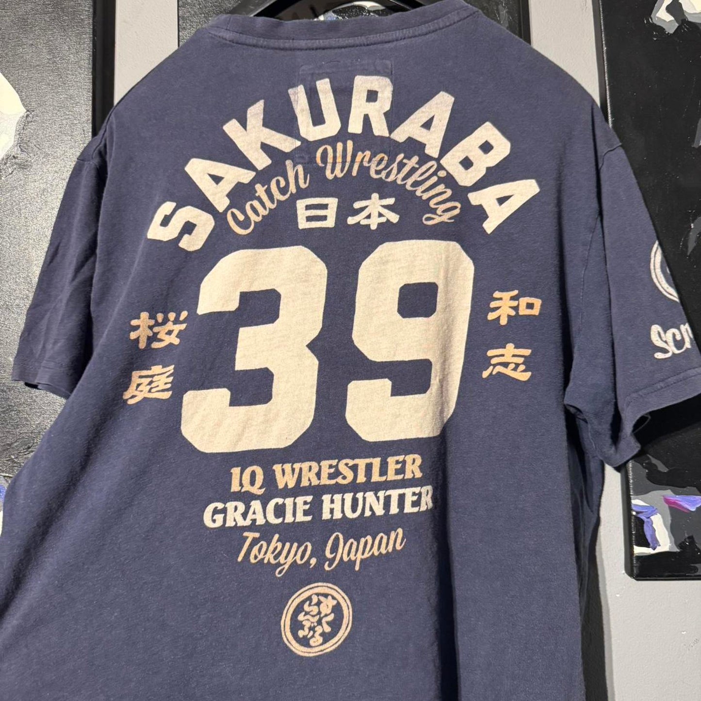 Kazushi Sakuraba x Scramble “Gracie Hunter” Tee (L)