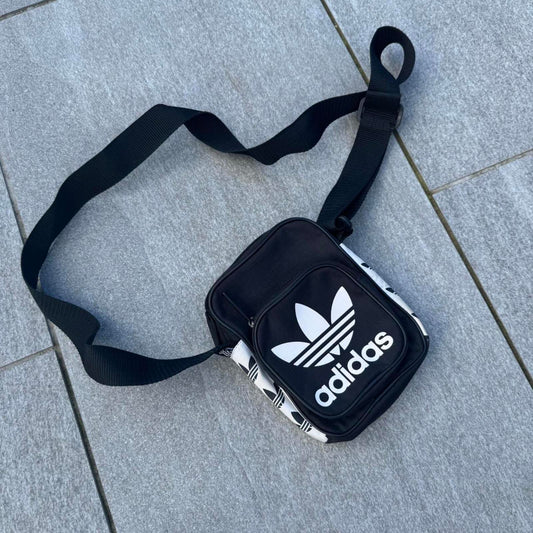 Adidas Originals Trefoil Shoulder / Crossbody Bag – Black & White